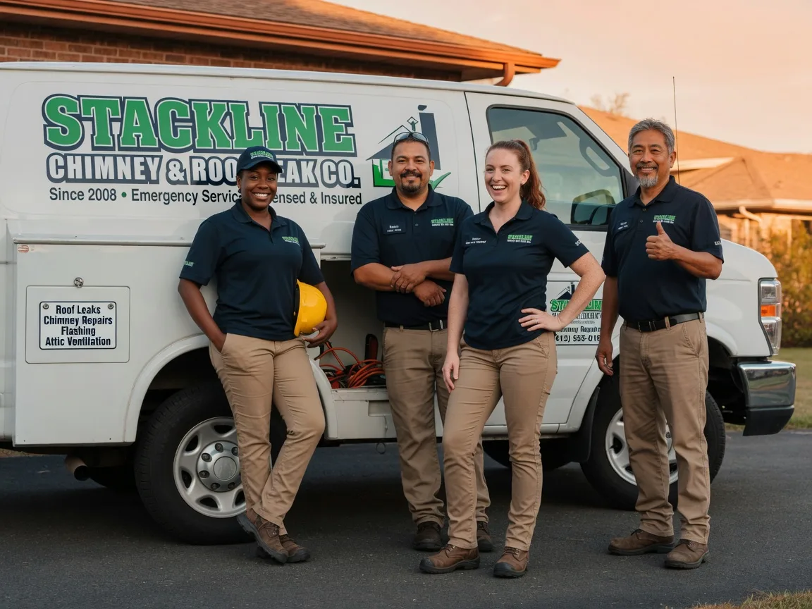 Chimney flashing repair company in Senoia, GA